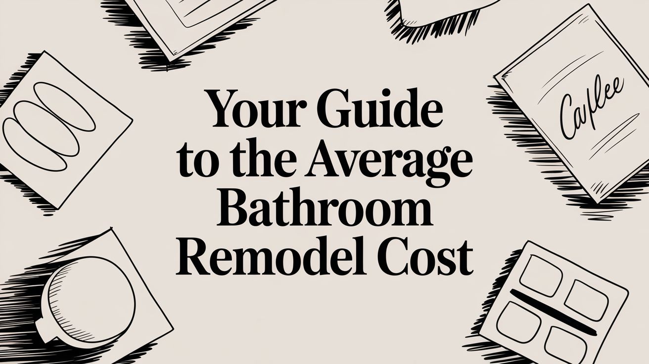 Your Guide to the Average Bathroom Remodel Cost