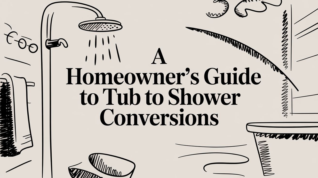 A Homeowner’s Guide To Tub To Shower Conversions